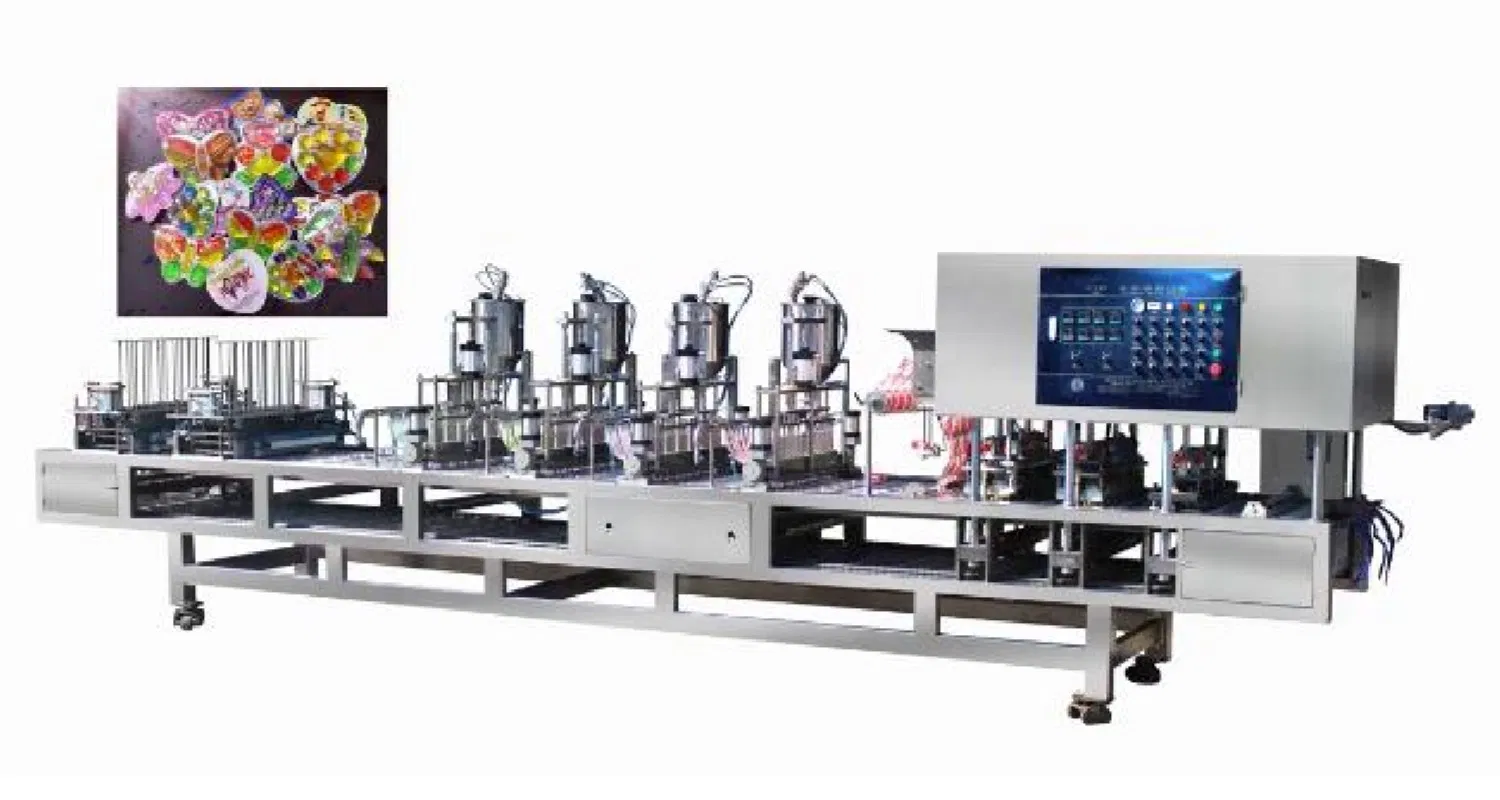 Advanced Custom Heart-Shaped Jelly Filling and Sealing Machine