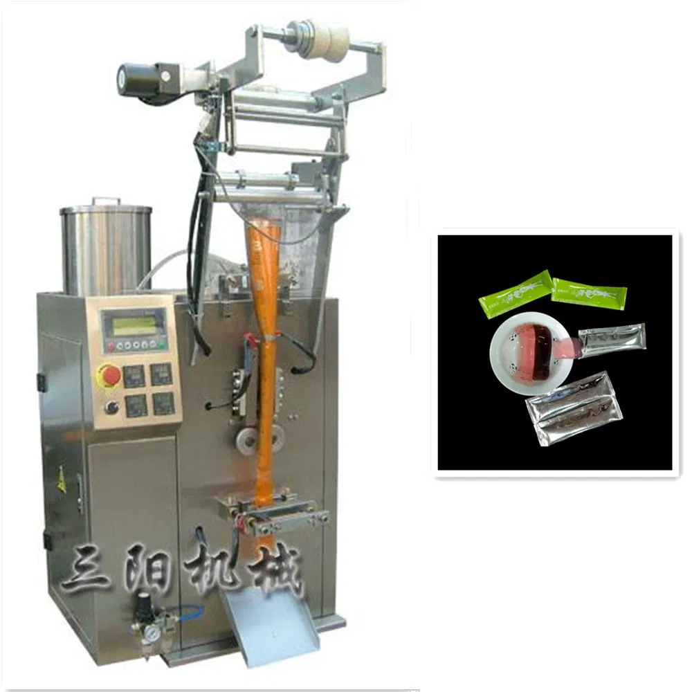 Automatic Bag Jelly Cream Sauce Ketchup Shampoo Honey Sachet Filling Packing Machine