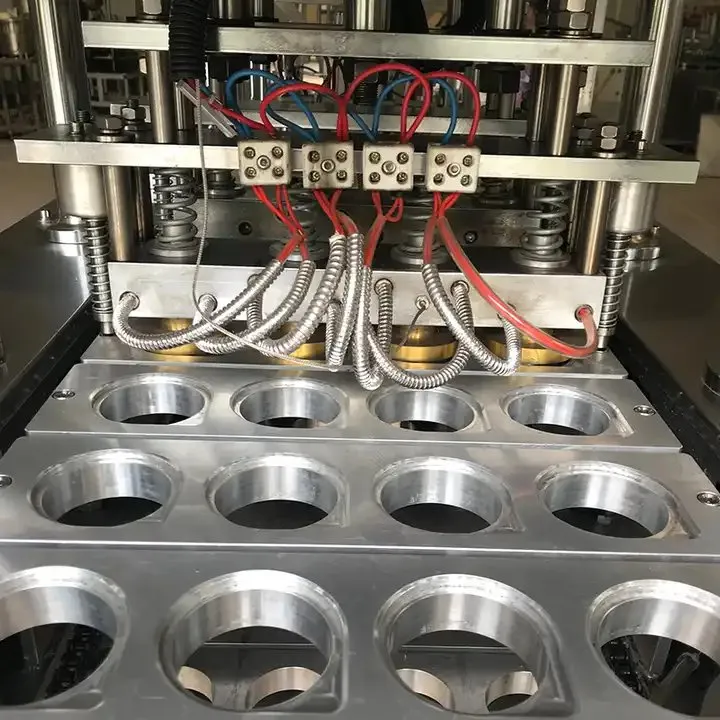 Factory Industrial Milk Juice Yogurt Jelly Cup Filling Sealing Packing Machine Plant