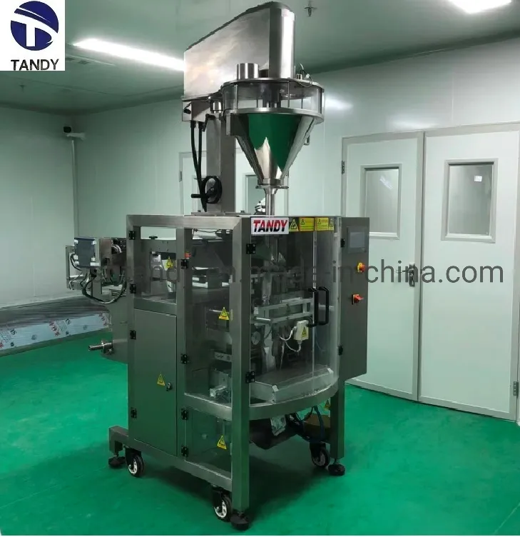 Full Automatic Flour Spice Jelly Powder Pouch Filling Sealing Packaging Machine