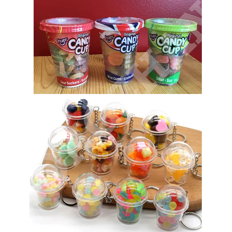 Jelly and Fresh Fruit Salad Cup Filling Weighing Counting Machine