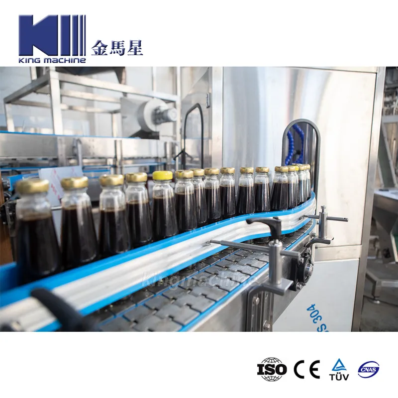 Minimum Capacity Glass Plastic Bottle Jelly Filling and Capping Machine