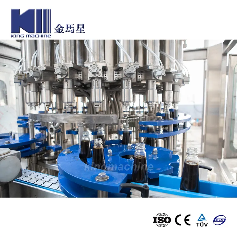 Minimum Capacity Glass Plastic Bottle Jelly Filling and Capping Machine