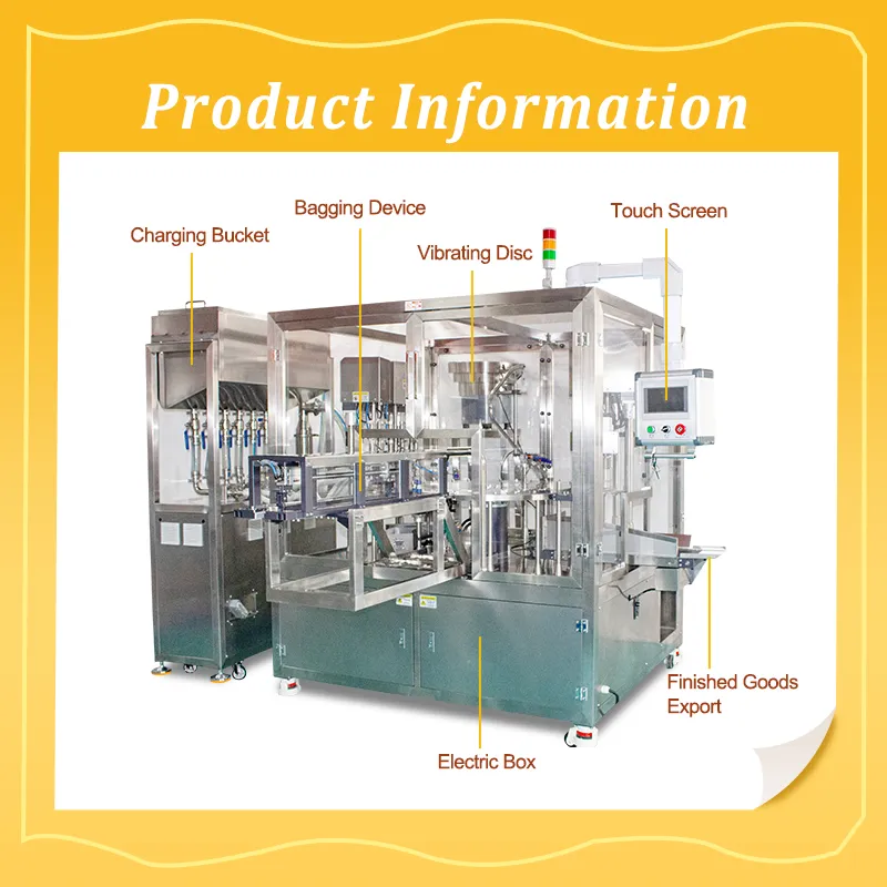 Pouch Filling Production Line Liquid Stainless Steel 1-6 Nozzles Jelly Water Juice Soybean Milk Liquid Filler Soft Drink Filling Machine