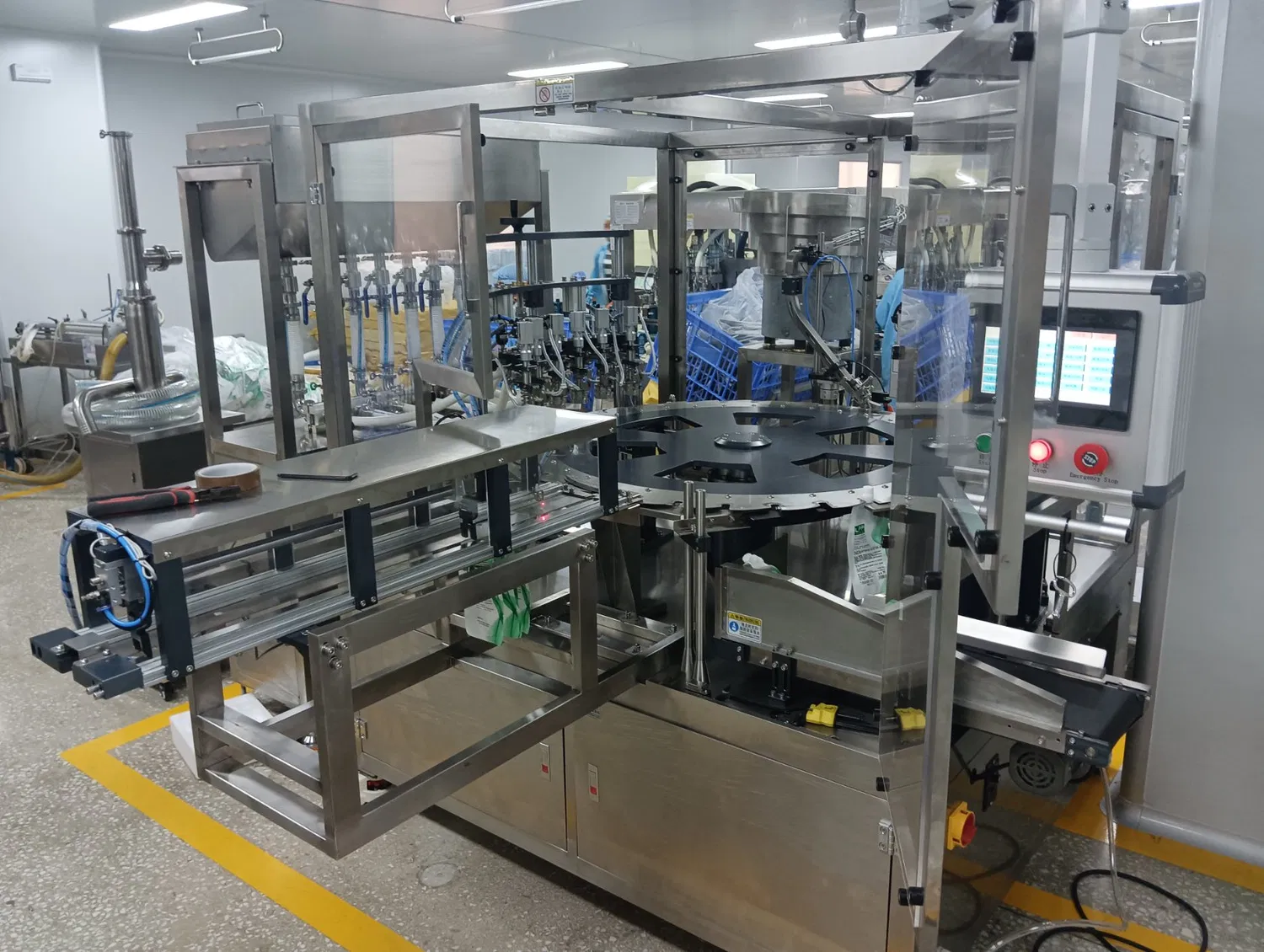 Sauce Jelly Juice Beverage Baby Food Puree Doypack Spout Pouch Filling Machine