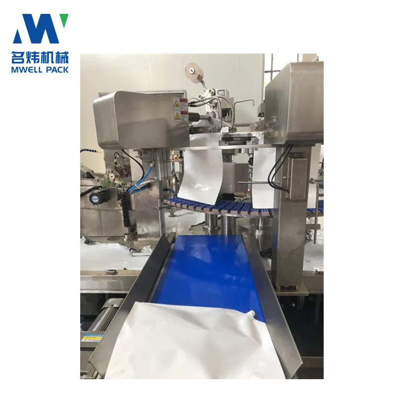 Special-Shaped Bag Premade Bag Jelly Snack Wrapping Filling Pack Sealing Wrap Shrink Packaging Vertical Liquid Water Auto Food Packing Machine